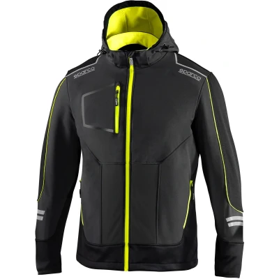 Afbeelding van Heren Sportjas Sparco Tech Ndis Zwart Maat XL