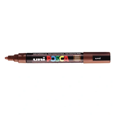 Image de Uni ball Posca Marqueur pointe moyenne conique Marron