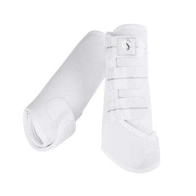 Image de Eskadron Flextrainers Classic Sports Pro Dressage Jambes arrière BlancVendu par Agradi