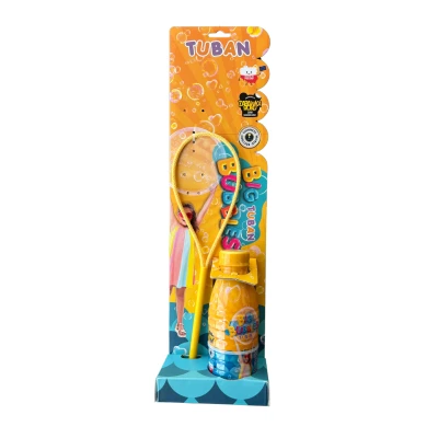 Afbeelding van Tuban Set Soap Bubble Ring + Liqiud 400 ML