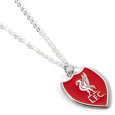 Afbeelding van The Carat Shop Liverpool Football Club Shild Halsketting Collier