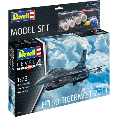 Afbeelding van Revell Model Set Lockheed Martin F 16D Tigermeet 2014