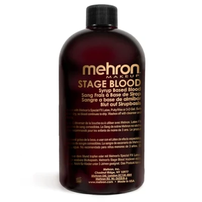 Afbeelding van Mehron Nep Bloed Dark Venous/Donker Aderlijk 470 ml