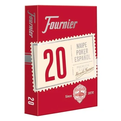 Afbeelding van Poker Speelkaarten (55 kaarten) Fournier Nº20