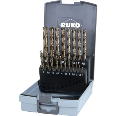 Afbeelding van RUKO 215214RO Set metalen spiraalboren 1 10 19