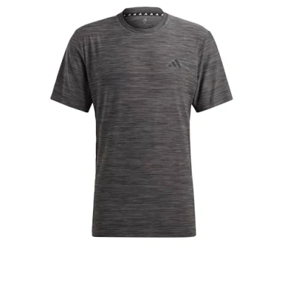 Afbeelding van adidas Performance Train Essentials Stretch Tshirt Sport Tshirt, Heren, Maat: XS, Black/grey five