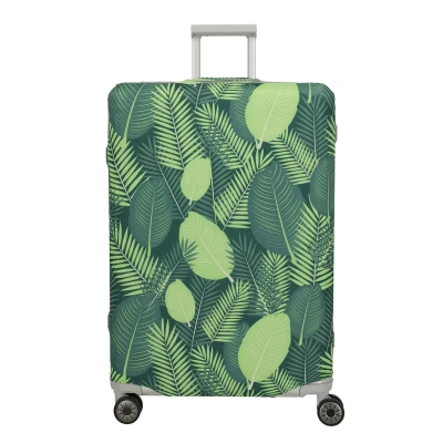 Afbeelding van Travelite Accessoires Kofferhoes L dark blue w/feathers