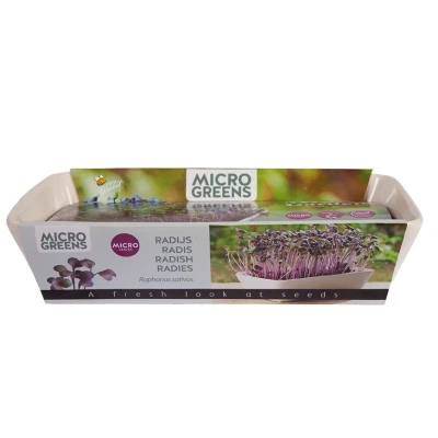 Afbeelding van Buzzy Microgreens Micro Garden Daikon Radijs Groentezaden per stuk