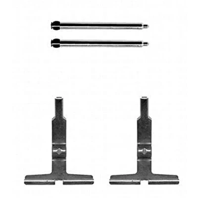 Afbeelding van HELLA 8DZ 355 204 061 Accessoireset, schijfremblok MERCEDES BENZ: C Class T modell, Saloon, CLC