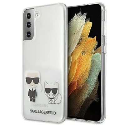 Afbeelding van Karl Lagerfeld KLHCS21MCKTR S21+ G996 hardcase Transparant &amp; Choupette