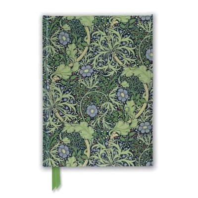 Afbeelding van William Morris Seaweed Wallpaper Design Foiled Journal