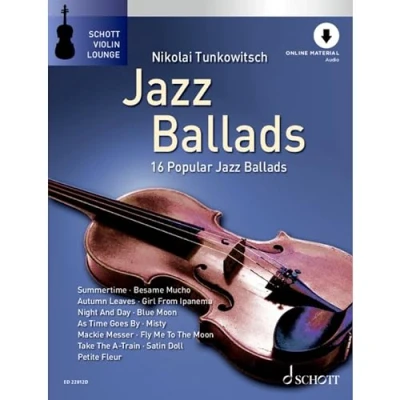 Afbeelding van Jazz Ballads für Violine