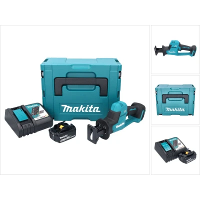 Afbeelding van Makita DJR 189 RM1J accu Reciprozaag 18 V Brushless + 1x 4.0 Ah lader Makpac