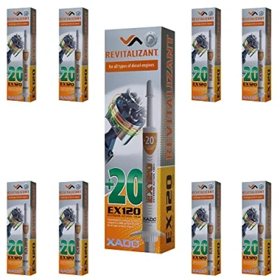 Afbeelding van XADO Motor slijtagebescherming set 9 revitaliserende motoren EX120 (diesel)