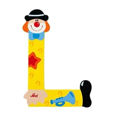 Afbeelding van Sevi Letter L Clown 10 Cm