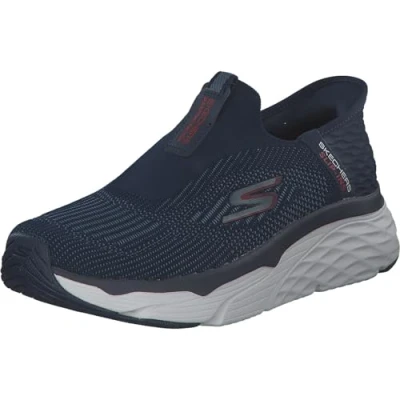 Afbeelding van Skechers MAX Cushioning Advantageous Sneakers laag, Heren, Maat: 45, Blue denm Textiel
