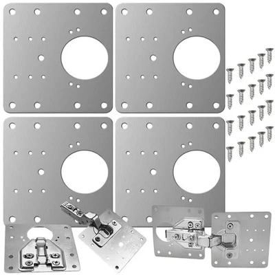 Afbeelding van Malatec Meubelscharnier Set Van 4 Stuks. 23032