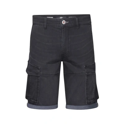 Afbeelding van Petrol Industries Jeansshort, Heren, Maat: Medium, Black stone
