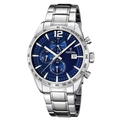 Afbeelding van Festina Horloge, Heren, Maat: One Size, Blau