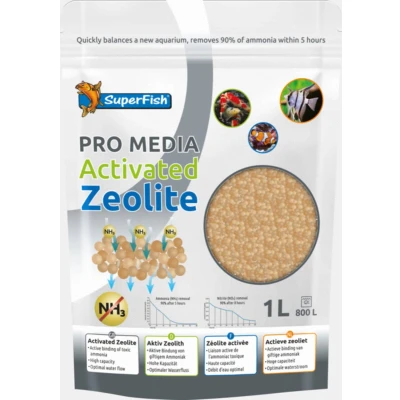 Afbeelding van Superfish Pro Media Actif Zeo Filtermateriaal 1000 ml