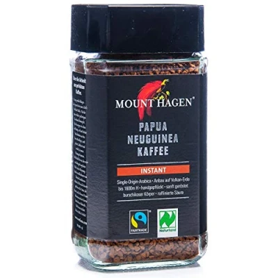Afbeelding van Mount Hagen Cafeïnevrije oploskoffie 100 g