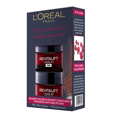 Afbeelding van L&#039;Oréal Revitalift Laser X3 Day &amp; Night Cream Set 2 x 15 ml