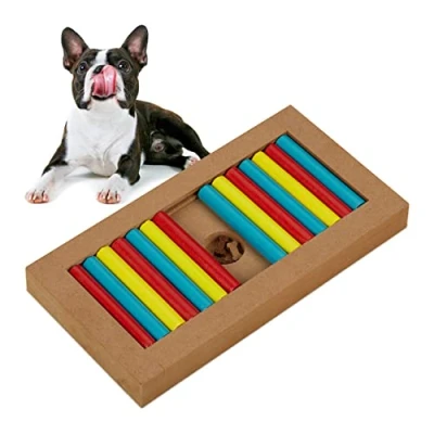 Afbeelding van Relaxdays denkspel honden hondenspeelgoed intelligentie hondenpuzzel voerpuzzel