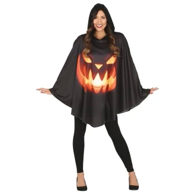 Afbeelding van Fiestas Guirca Poncho pompoen