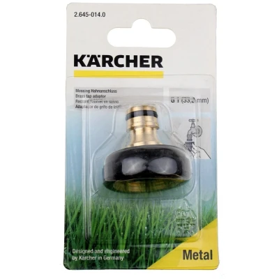 Afbeelding van Kärcher Home &amp; Garden 2.645 014.0 Messing Kraanaansluiting Steekkoppeling, 25 mm (1) IG