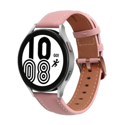 Afbeelding van Garmin Forerunner 55 / 245 645 Premium Leather bandje Oudroze