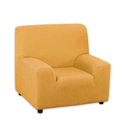 Afbeelding van Martina Home elastische bankovertrek, model Emilia 1 Space Gold
