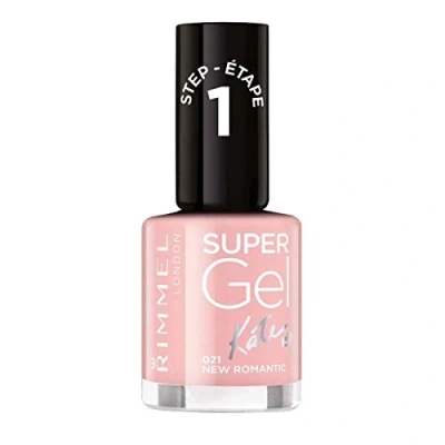 Image de Rimmel Vernis à Ongles Super Gel Couleur et Brillance Longue Tenue 021 New Romantic 12ml