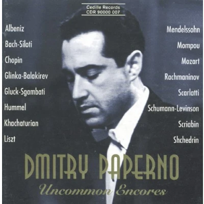 Afbeelding van Dmitry Paperno Uncommon Encores (CD)