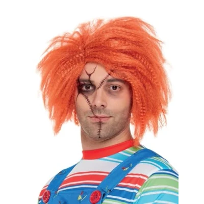 Afbeelding van Smiffys Chucky Pruik Oranje