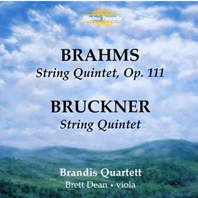 Afbeelding van Dean Brandis Quartett Brahms: Str. Quintet Op.111, Bruckn (CD)