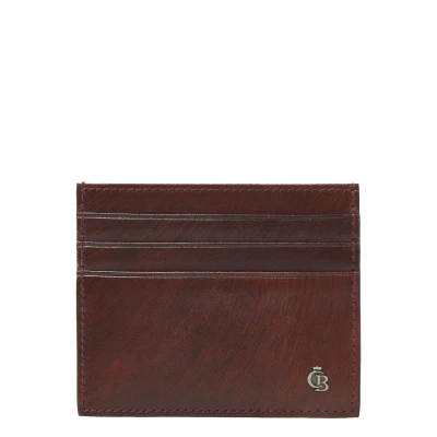 Afbeelding van Castelijn &amp; Beerens Rien Creditcard Etui RFID cognac Dames portemonnee