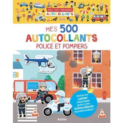 Image de Mes tout premiers autocollants 500 police et pompiers