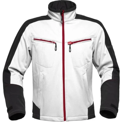 Afbeelding van HAVEP Attitude Softshell Jas Wit/Charcoal Grijs Maat L