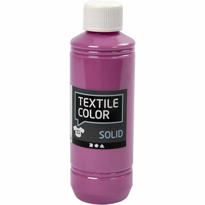 Afbeelding van Textil Solid, fuchsia, dekkend, 250 ml