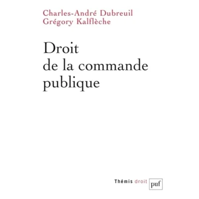 Afbeelding van DROIT DE LA COMMANDE PUBLIQUE