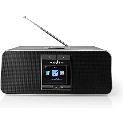 Afbeelding van Nedis Internetradio RDIN5005BK Zwart Black / 1.50 m