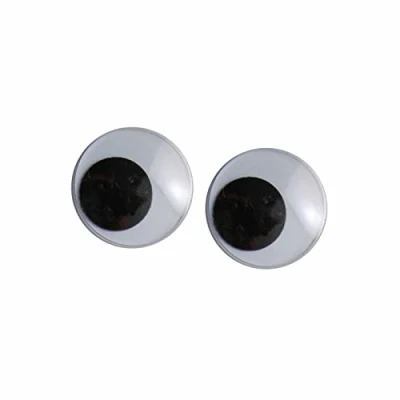 Afbeelding van Vaessen Creative Wiebeloogjes 12mm 1000st