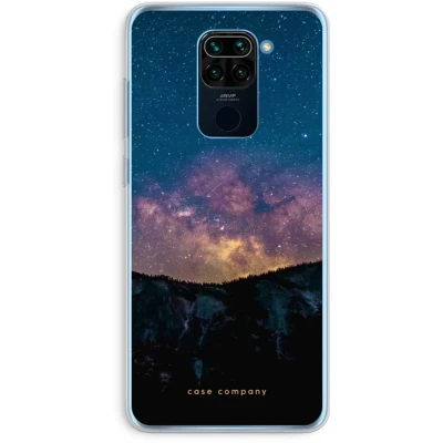 Afbeelding van Case Company® hoesje geschikt voor Xiaomi Redmi Note 9 Travel to space Soft Cover Telefoonhoesje Bescherming aan alle Kanten en Schermrand