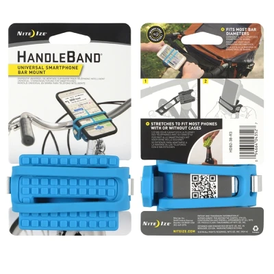 Afbeelding van Nite Ize Handle Band Smartphone Montage Telefoonhouder Blue Blauw Overige Accessoires