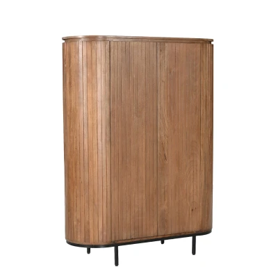 Afbeelding van Noor wandkast 150 cm hout naturel