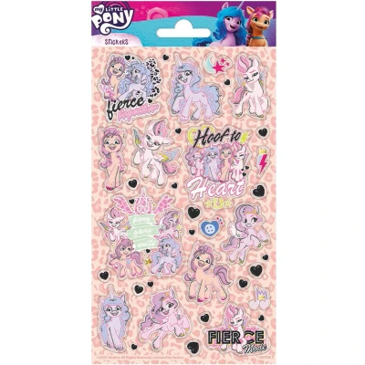 Afbeelding van My Little Pony Stickervel Junior 200 X 102 Mm 35 delig