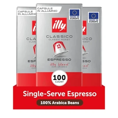 Afbeelding van illy Espresso Classico Koffiecups Intensiteit 5/9 10 x capsules
