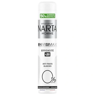 Afbeelding van Narta Homme Invisimax Deodorant Spray 0% 200 ml