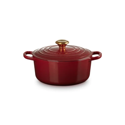 Afbeelding van Le Creuset Braad / Stoofpan Signature Rond Rhone 26 Cm