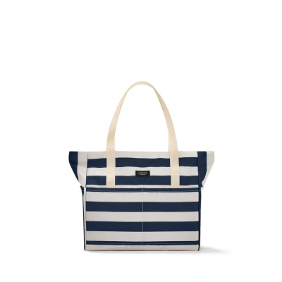 Afbeelding van Larkson INN Strandaccessoire, Maat: One Size, Navy striped